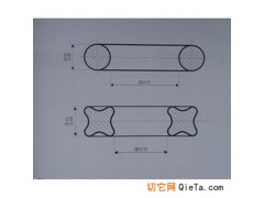 高温350度橡胶O型圈高温380-400度星形密封圈全氟FFKM材